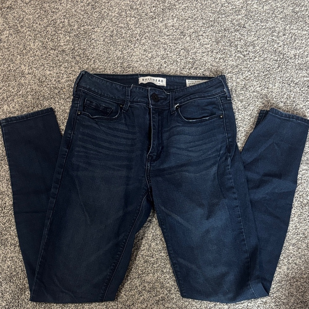 Blue Standard Skinny Jeans for Women